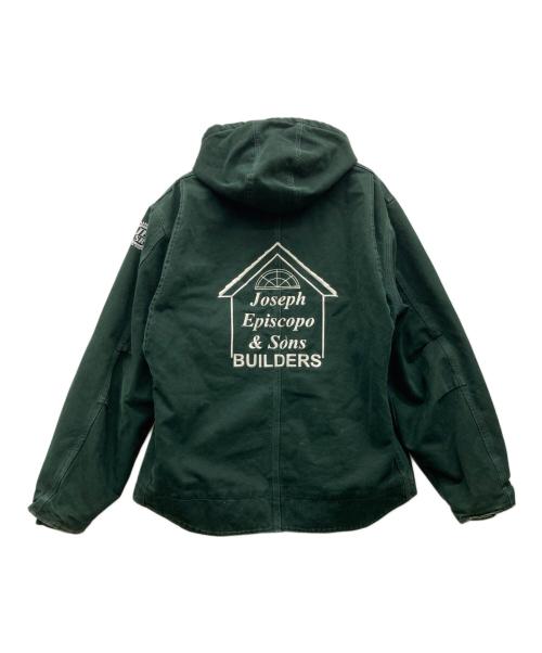 CarHartt（カーハート）CarHartt (カーハート) 裏ボアシエラジャケット グリーン サイズ:X-LARGEの古着・服飾アイテム