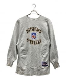 Champion REVERSE WEAVE×NFL（チャンピオン リバース ウィーブ×ナショナル・フットボール・リーグ）の古着「3段プリントリバースウェーブスウェット」｜グレー