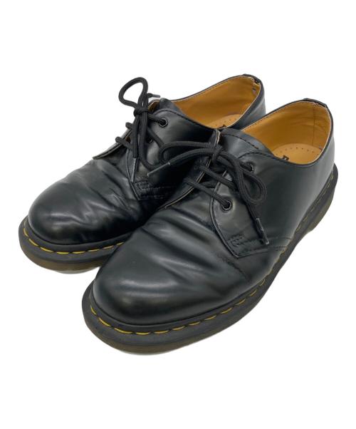 Dr.Martens（ドクターマーチン）Dr.Martens (ドクターマーチン) 3ホールレザーシューズ ブラック サイズ:size 41の古着・服飾アイテム