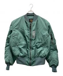 ALPHA（アルファ）の古着「50s復刻 MA-1ジャケット」｜カーキ