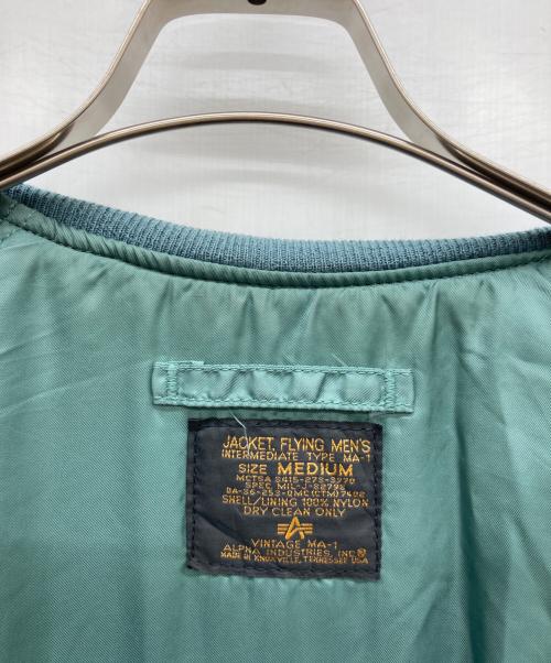 ALPHA（アルファ）ALPHA (アルファ) 50s復刻 MA-1ジャケット カーキ サイズ:MEDIUMの古着・服飾アイテム