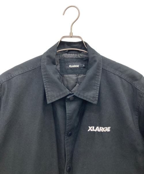 X-LARGE（エクストララージ）X-LARGE (エクストララージ) コーチジャケット ブラック サイズ:Mの古着・服飾アイテム