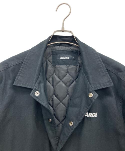 X-LARGE（エクストララージ）X-LARGE (エクストララージ) コーチジャケット ブラック サイズ:Mの古着・服飾アイテム