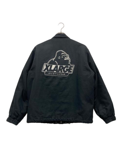 X-LARGE（エクストララージ）X-LARGE (エクストララージ) コーチジャケット ブラック サイズ:Mの古着・服飾アイテム