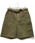 B.BALLSY（ボールジーブラザーズ）の古着「Denim baggy gurkha baker jorts」｜オリーブ