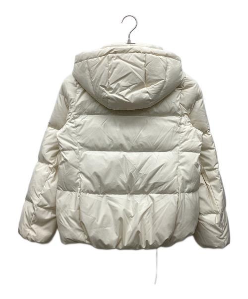 green label relaxing（グリーンレーベルリラクシング）green label relaxing (グリーンレーベルリラクシング) フード ショート ダウン ホワイト サイズ:36の古着・服飾アイテム
