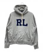 POLO RALPH LAURENポロ・ラルフローレン）の古着「RLロゴパーカー」｜グレー