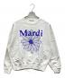 MARDI MERCREDI（マルディメクルディ）の古着「デイジープリントスウェット」｜ホワイト