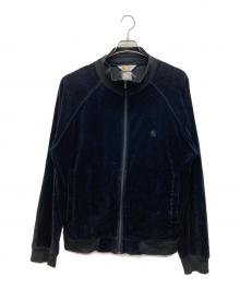CarHartt（カーハート）の古着「ベロアトラックジャケット」｜ブラック