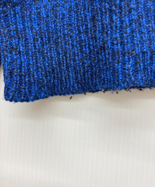 ENVIRONMENTAL（エンヴァイロメンタル）ENVIRONMENTAL (エンヴァイロメンタル) 厚手ニット ブルー サイズ:表記無しの古着・服飾アイテム