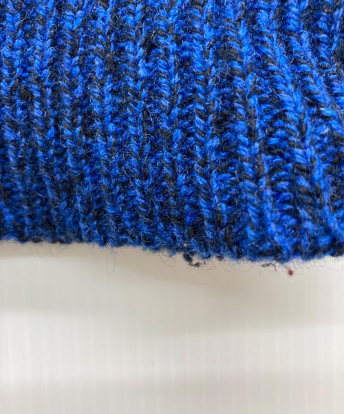 ENVIRONMENTAL（エンヴァイロメンタル）ENVIRONMENTAL (エンヴァイロメンタル) 厚手ニット ブルー サイズ:表記無しの古着・服飾アイテム