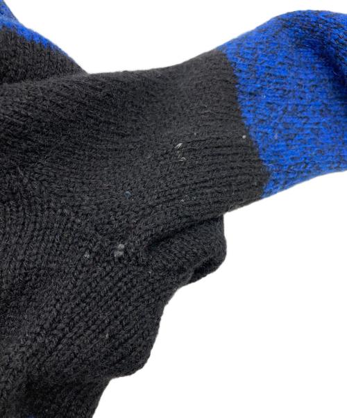 ENVIRONMENTAL（エンヴァイロメンタル）ENVIRONMENTAL (エンヴァイロメンタル) 厚手ニット ブルー サイズ:表記無しの古着・服飾アイテム