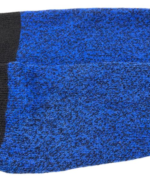 ENVIRONMENTAL（エンヴァイロメンタル）ENVIRONMENTAL (エンヴァイロメンタル) 厚手ニット ブルー サイズ:表記無しの古着・服飾アイテム
