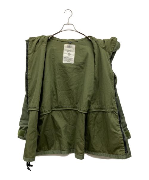 ALPHA（アルファ）ALPHA (アルファ) COLD WEATHER PARKA カーキ サイズ:LARGE-REGULARの古着・服飾アイテム