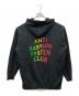anti babylon system club (アンチバビロンシステムクラブ) パーカー ブラック サイズ:XXL：6000円