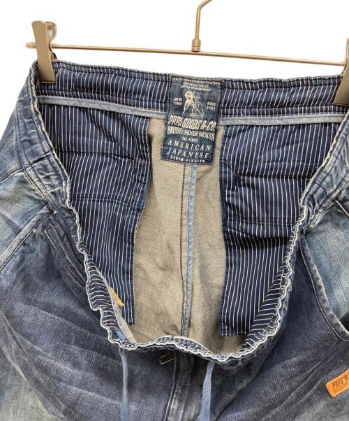PRPS GOODS&CO（ピーアールピーエス）PRPS GOODS&CO (ピーアールピーエス) イージーデニムパンツ インディゴ サイズ:34の古着・服飾アイテム