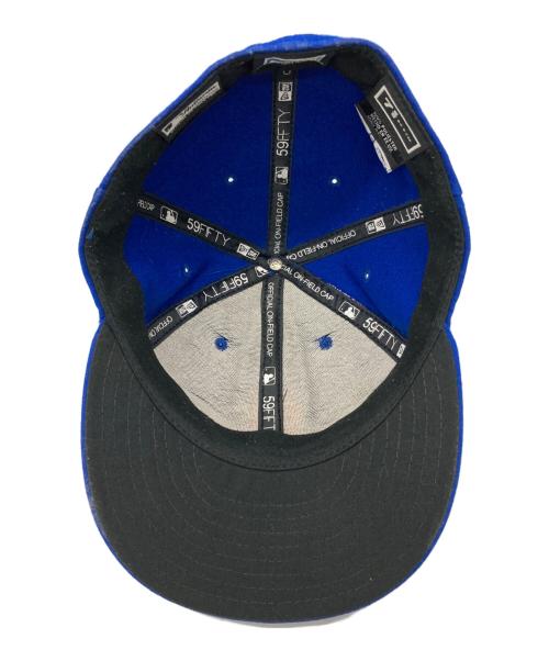 New Era（ニューエラ）New Era (ニューエラ) キャップ ブルー サイズ:7 5/8  60.6cmの古着・服飾アイテム