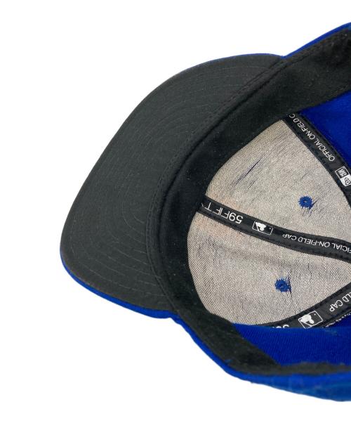 New Era（ニューエラ）New Era (ニューエラ) キャップ ブルー サイズ:7 5/8  60.6cmの古着・服飾アイテム