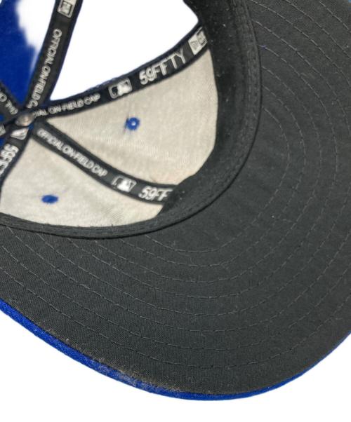 New Era（ニューエラ）New Era (ニューエラ) キャップ ブルー サイズ:7 5/8  60.6cmの古着・服飾アイテム