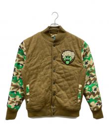 pink dolphin（ピンクドルフィン）の古着「スタジャン」｜ブラウン