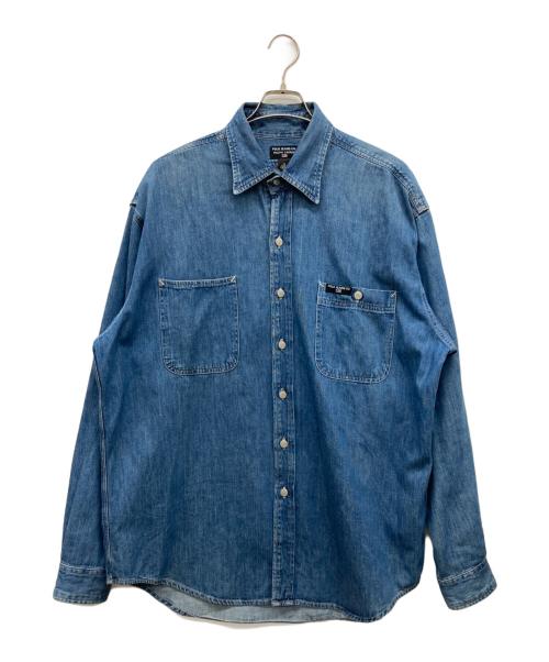 POLO JEANS（ポロジーンズ）POLO JEANS (ポロジーンズ) デニムシャツ インディゴ サイズ:XLの古着・服飾アイテム