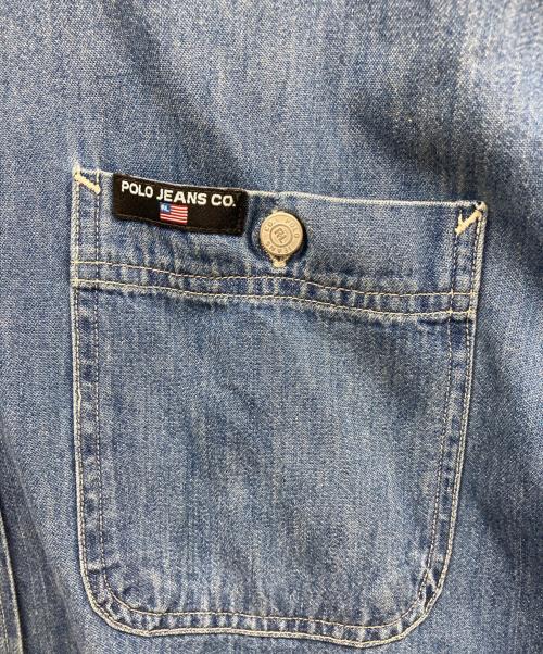 POLO JEANS（ポロジーンズ）POLO JEANS (ポロジーンズ) デニムシャツ インディゴ サイズ:XLの古着・服飾アイテム