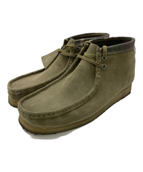 CLARKS（クラークス）CLARKS (クラークス) CarHartt (カーハート) WALLABEE BOOT カーキ サイズ:UK 10 Gの古着・服飾アイテム