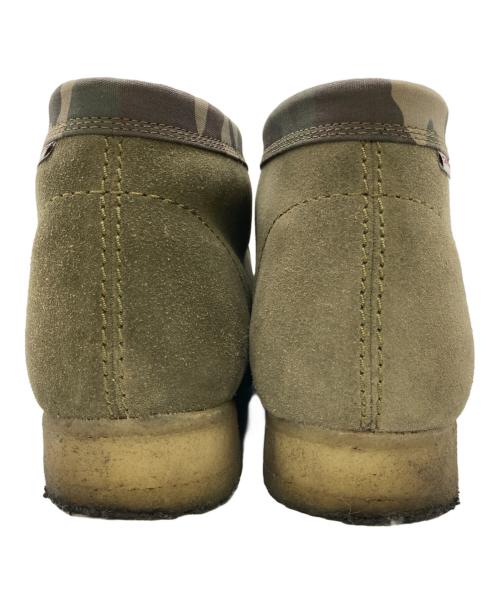 CLARKS（クラークス）CLARKS (クラークス) CarHartt (カーハート) WALLABEE BOOT カーキ サイズ:UK 10 Gの古着・服飾アイテム
