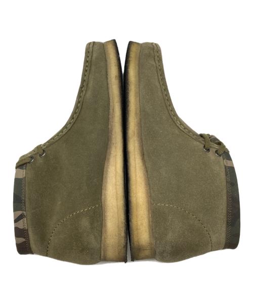 CLARKS（クラークス）CLARKS (クラークス) CarHartt (カーハート) WALLABEE BOOT カーキ サイズ:UK 10 Gの古着・服飾アイテム