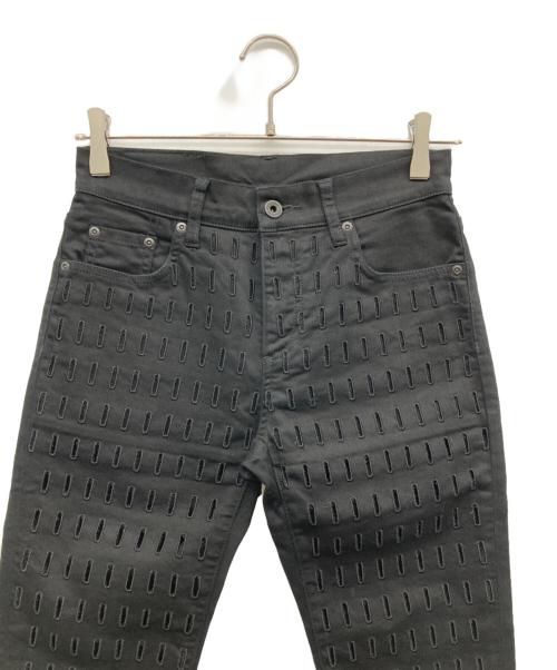 Hysteric Glamour（ヒステリックグラマー）Hysteric Glamour (ヒステリックグラマー) スリムパンツ ブラック サイズ:25inchの古着・服飾アイテム