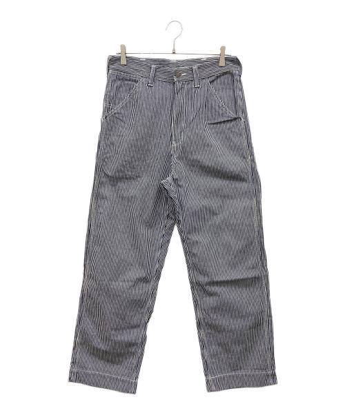 Hysteric Glamour（ヒステリックグラマー）Hysteric Glamour (ヒステリックグラマー) ヒッコリーパンツ ネイビー サイズ:Sの古着・服飾アイテム