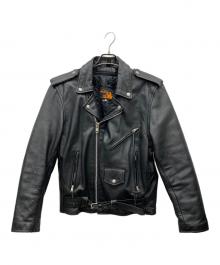 PERFECT BIKER（パーフェクトバイカー）の古着「ライダースジャケット」｜ブラック