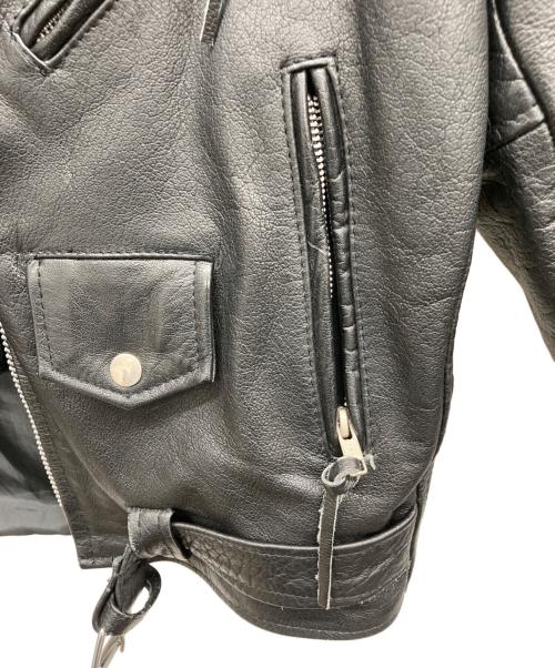 PERFECT BIKER（パーフェクトバイカー）PERFECT BIKER (パーフェクトバイカー) ライダースジャケット ブラック サイズ:XSの古着・服飾アイテム