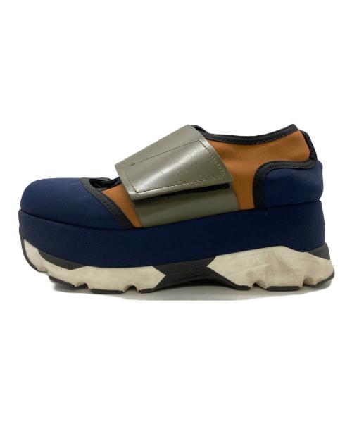MARNI（マルニ）MARNI (マルニ) 厚底サンダル グリーン サイズ:38の古着・服飾アイテム