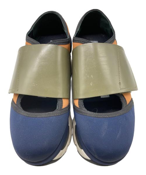MARNI（マルニ）MARNI (マルニ) 厚底サンダル グリーン サイズ:38の古着・服飾アイテム