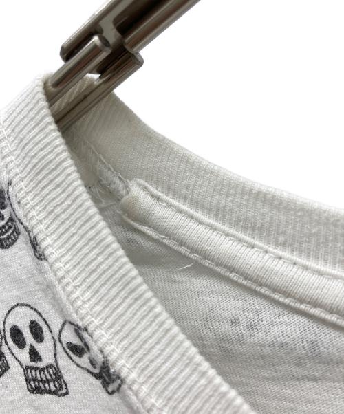 LEVI'S（リーバイス）LEVI'S (リーバイス) 総柄髑髏Tシャツ ホワイト サイズ:Lの古着・服飾アイテム