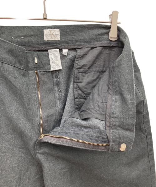 Calvin Klein Jeans（カルバンクラインジーンズ）Calvin Klein Jeans (カルバンクラインジーンズ) フレアパンツ ブラック サイズ:36の古着・服飾アイテム