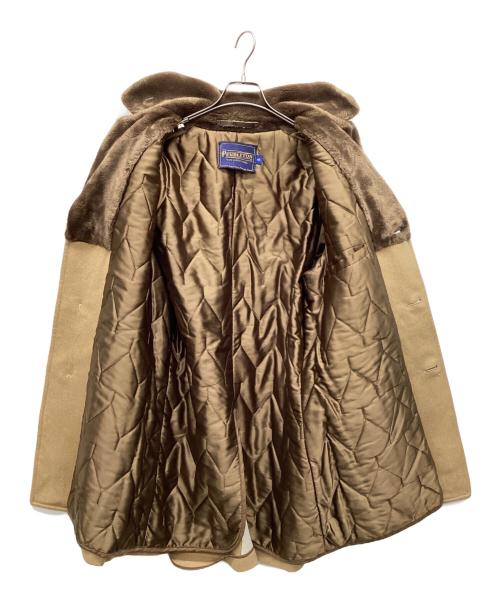 PENDLETON（ペンドルトン）PENDLETON (ペンドルトン) ライナー付ギャングコート ブラウン サイズ:40の古着・服飾アイテム