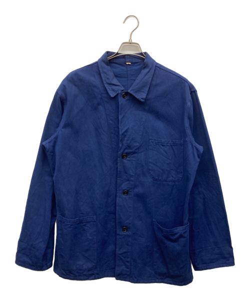 massaua（マッサワ）massaua (マッサワ) ユーロワークジャケット ネイビー サイズ:56の古着・服飾アイテム
