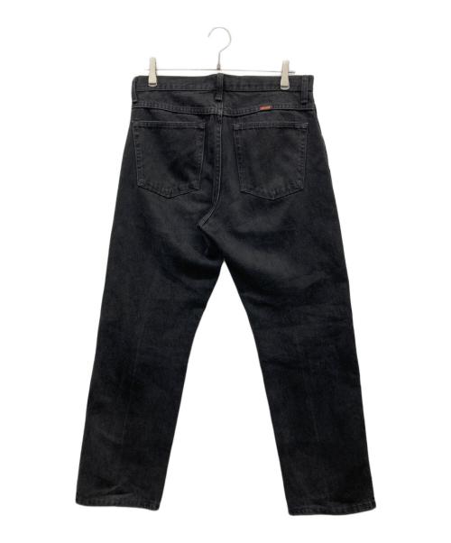 RUSTLER（ラスラー）RUSTLER (ラスラー) 後染めブラックデニム ブラック サイズ:33×30の古着・服飾アイテム