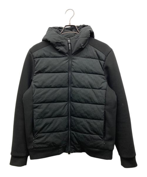 MICHAEL KORS（マイケル・コース）MICHAEL KORS (マイケル・コース) GLENMONT フルジップ フーディー アウター ブラック サイズ:Mの古着・服飾アイテム