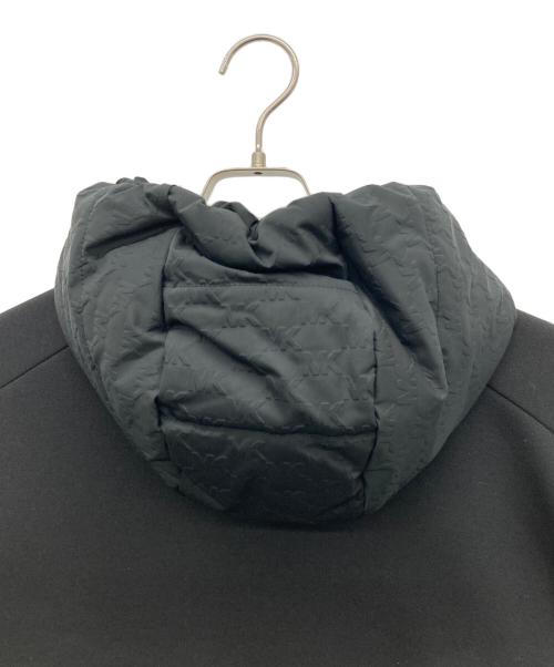 MICHAEL KORS（マイケル・コース）MICHAEL KORS (マイケル・コース) GLENMONT フルジップ フーディー アウター ブラック サイズ:Mの古着・服飾アイテム