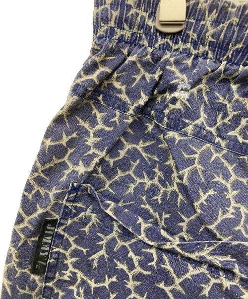 JIMMY'Z（ジミーズ）JIMMY'Z (ジミーズ) 総柄ハーフパンツ ネイビー サイズ:L W78-88の古着・服飾アイテム