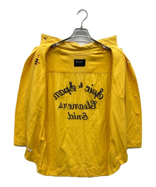 KING LOUIE（キングルイ）KING LOUIE (キングルイ) 50s ボーリングシャツ イエロー サイズ:Lの古着・服飾アイテム