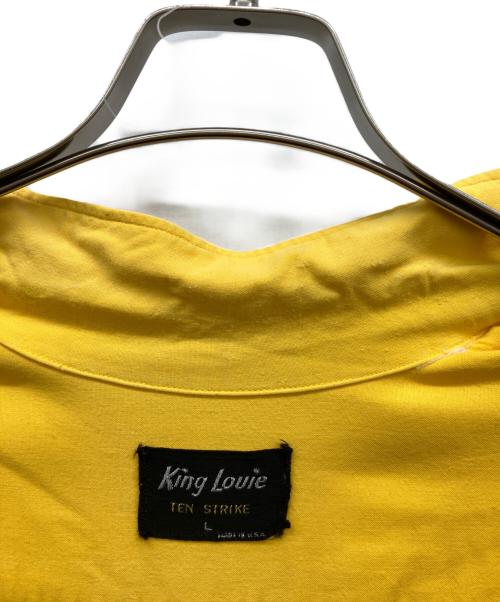 KING LOUIE（キングルイ）KING LOUIE (キングルイ) 50s ボーリングシャツ イエロー サイズ:Lの古着・服飾アイテム