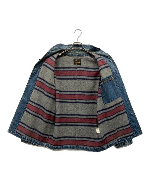 Needles（ニードルズ）Needles (ニードルズ) 裏ブランケットカバーオール インディゴ サイズ:Lの古着・服飾アイテム