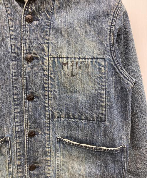 Needles（ニードルズ）Needles (ニードルズ) 裏ブランケットカバーオール インディゴ サイズ:Lの古着・服飾アイテム