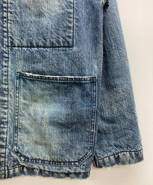 Needles（ニードルズ）Needles (ニードルズ) 裏ブランケットカバーオール インディゴ サイズ:Lの古着・服飾アイテム