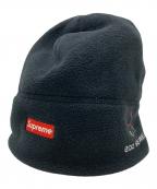 SUPREME×POLARTECシュプリーム×ポーラテック）の古着「ビーニーフリースキャップ」｜ブラック