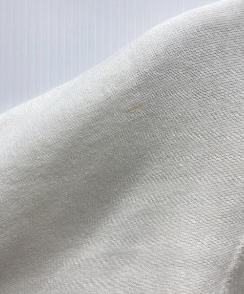 USED（ユーズド）USED (ユーズド) カラーフロッキープリントスウェット ホワイト サイズ:Mの古着・服飾アイテム